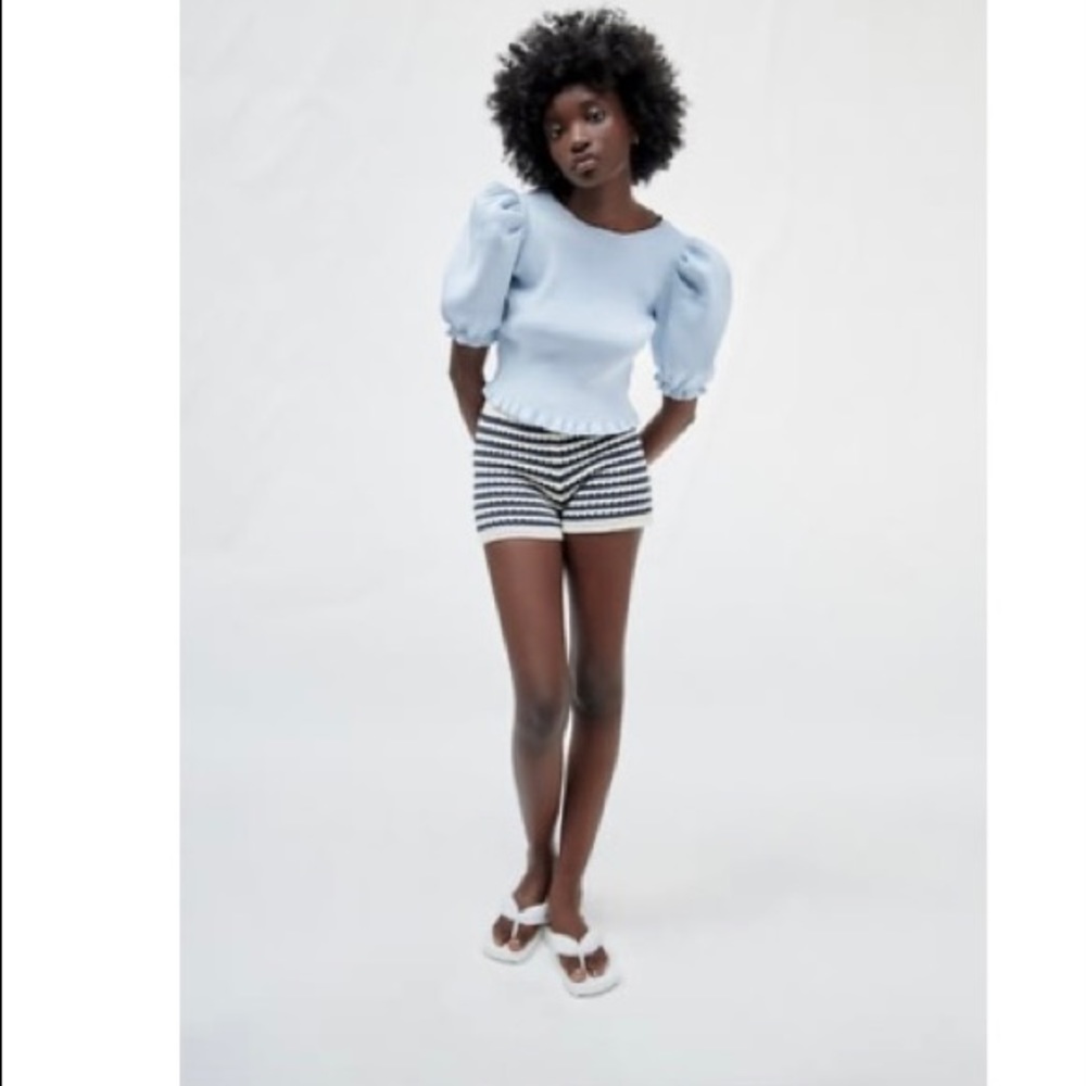 Blue Zara Blouse